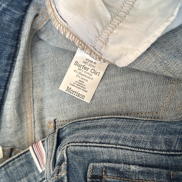 Morrison surfer girl size 26 Distressed Blue Jeans - Picture 6 of 11
